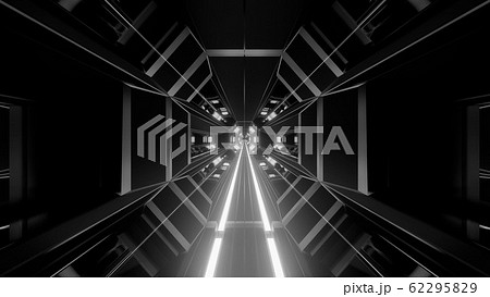 3d illustration background wallpaper of a futuristic science-fiction tunnel hangar corridor with glowing metal graphic artwork 3d illustration background wallpaper of a futuristic science-fiction tunnel hangar corridor with glowing metal graphic artwork 62295829