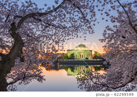 Washington, DC at the Tidal Basin and Jefferson Washington, DC at the Tidal Basin and Jefferson 62299599