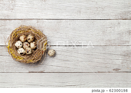 Easter greeting card with quail eggs Easter greeting card with quail eggs 62300198