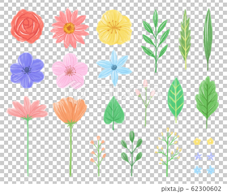 Acrylic style flower frame 62300602