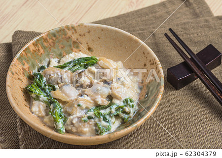 アサリと菜の花の白和え 62304379