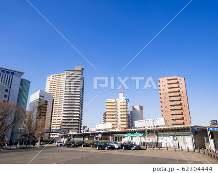 名古屋市　JR千種駅　駅前広場　冬　2月 62304444