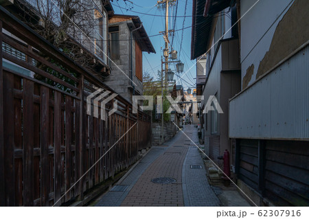 長野県　渋温泉　温泉街 62307916