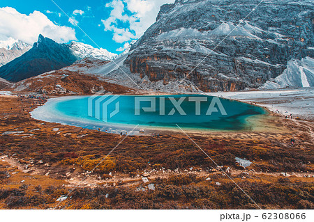 Milk lake at Doacheng Yading National park, Milk lake at Doacheng Yading National park, 62308066