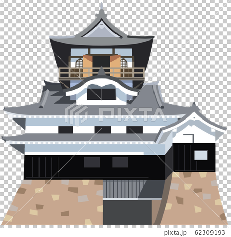 Inuyama castle image tourist spot illustration icon Inuyama castle image tourist spot illustration icon 62309193