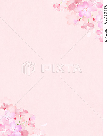 背景 和 和紙 和風 和柄 春 桜のイラスト素材