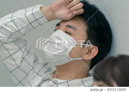 マスク　40代　男性　感染　発熱 62311000