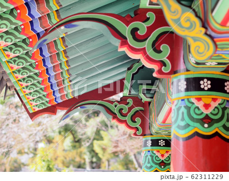 韓国風 建物 韓国風 建物 62311229