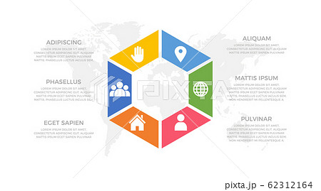 Set of blue, green, red, orange and yellow elements for infographic with world map presentation slides. Set of blue, green, red, orange and yellow elements for infographic with world map presentation slides. 62312164