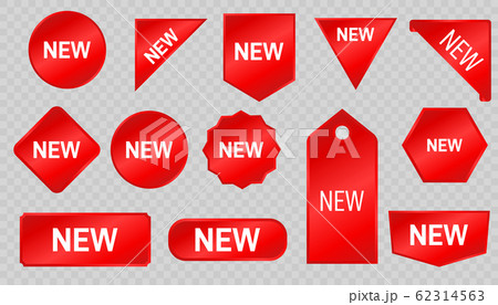 Tags set. Vector Tags set. Vector 62314563