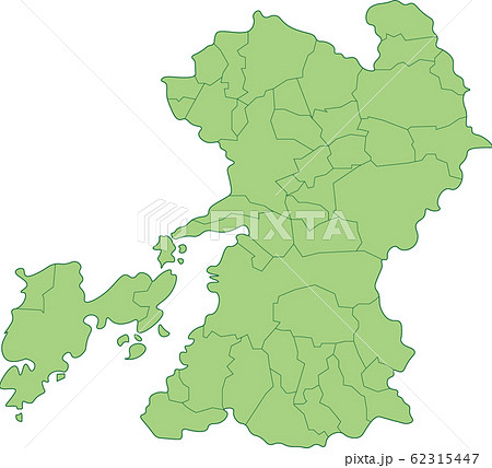 熊本県の地図_市町村別