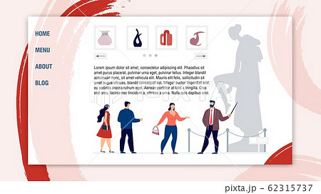 Webpage Inviting Visit Ancient Historical Museum Webpage Inviting Visit Ancient Historical Museum 62315737
