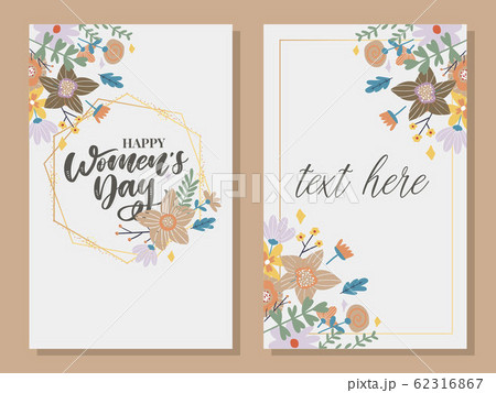 8 march. Happy Woman's Day Vector congratulation 8 march. Happy Woman's Day Vector congratulation 62316867