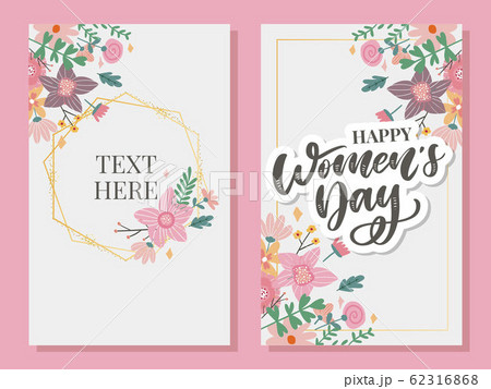 8 march. Happy Woman's Day Vector congratulation 8 march. Happy Woman's Day Vector congratulation 62316868