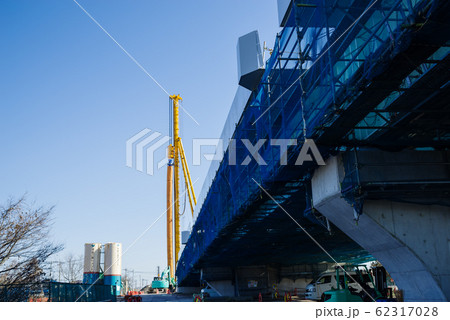 国道254号バイパス工事 下南畑交差点の橋梁 2020 02 B 1の写真素材 62317028 Pixta