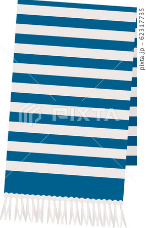 ボーダー柄のマフラー ボーダー柄のマフラー 62317735