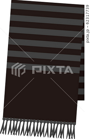 ボーダー柄のマフラー ボーダー柄のマフラー 62317739