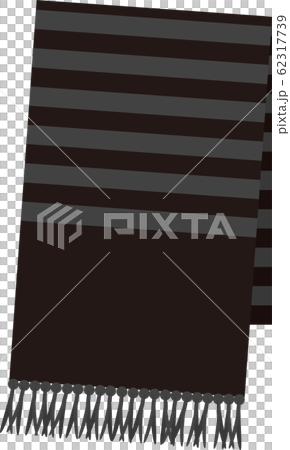 ボーダー柄のマフラー ボーダー柄のマフラー 62317739