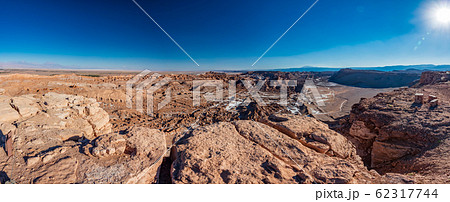 Top view panorama of Moon Valley from Coyote Rock 62317744