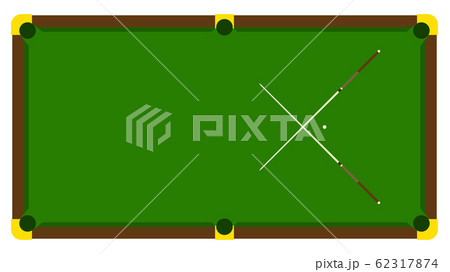 Realistic illustration with pool billiard on Realistic illustration with pool billiard on 62317874
