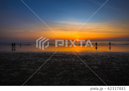 Thailand, Sunset, Lake, Sky, Dawn 62317881