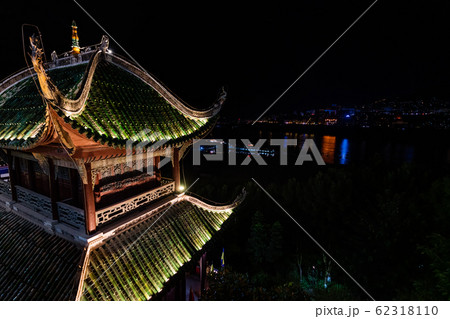 Zhang Fei Temple at night Zhang Fei Temple at night 62318110