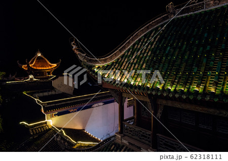 Zhang Fei Temple at night Zhang Fei Temple at night 62318111
