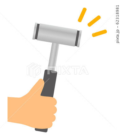 ハンマーのイラスト素材