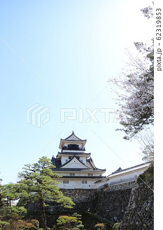 桜満開の春の高知城 桜満開の春の高知城 62319853