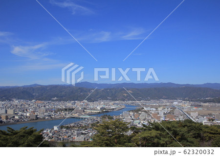 五台山から見た高知市街 62320032