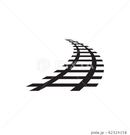 Railway icon design template vector isolated 62324158