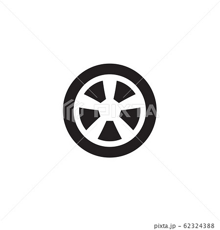 Car wheel icon design template vector isolated 62324388