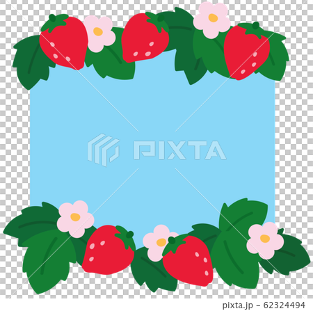 Hand painted strawberry frame Hand painted strawberry frame 62324494