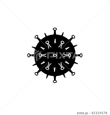 Coronavirus vector icon. Bacterium sign. Virus symbol 62324578