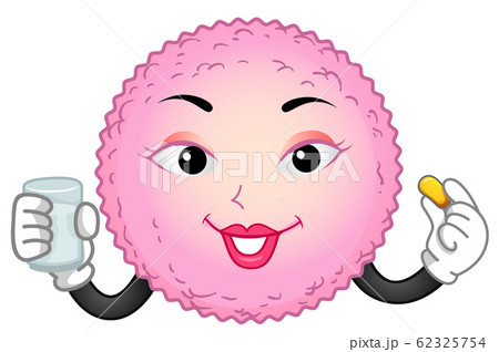 Mascot Egg Cell Supplement Illustration 62325754