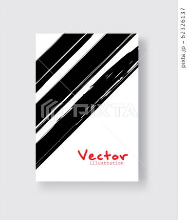 Abstract ink brush banners with grunge effect Abstract ink brush banners with grunge effect 62326137