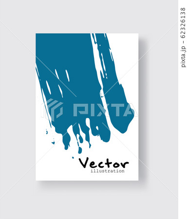 Abstract ink brush banners with grunge effect 62326138