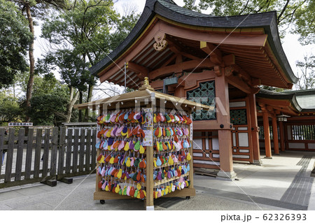 氷川神社のふくろ絵馬掛け 62326393