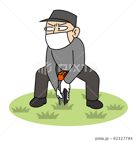 無断で境界杭を抜く人 62327784