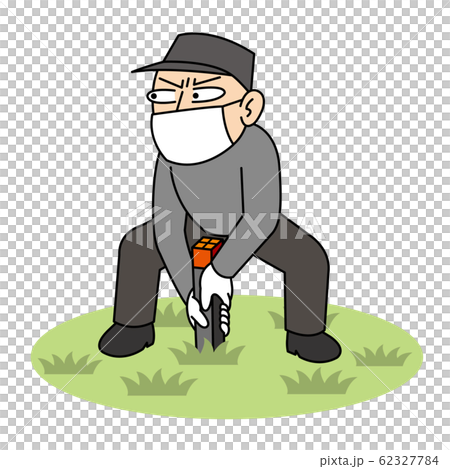 無断で境界杭を抜く人 62327784