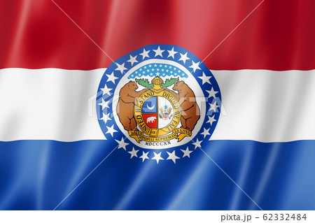 Missouri flag, USA Missouri flag, USA 62332484