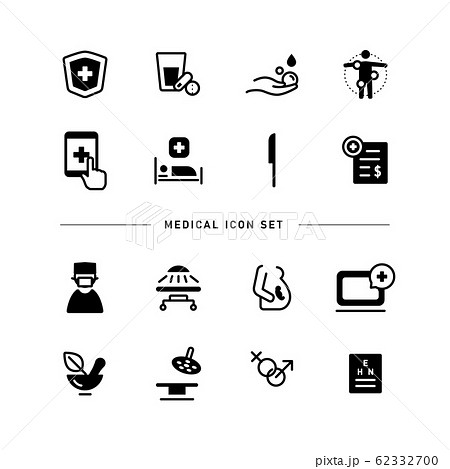 MEDICAL ICON SET 62332700