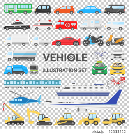 車的例證套 62333322