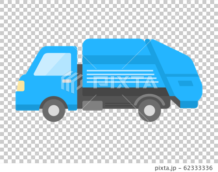 ゴミ収集車のイラスト 62333336