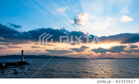 瀬詰崎灯台 （夕景） 62335627
