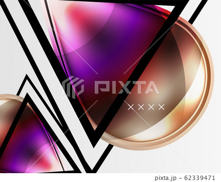 Abstract background - glossy glass bubbles, abstract sphere shapes. Vector Illustration For Wallpaper, Banner, Background, Card, Book Illustration, landing page Abstract background - glossy glass bubbles, abstract sphere shapes. Vector Illustration For Wallpaper, Banner, Background, Card, Book Illustration, landing page 62339471