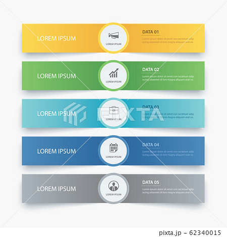 5 data infographics tab paper index template. 5 data infographics tab paper index template. 62340015