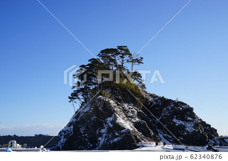 冬の三陸ジオパーク島越 62340876