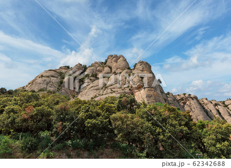 beautiful mountains of Montserrat 62342688