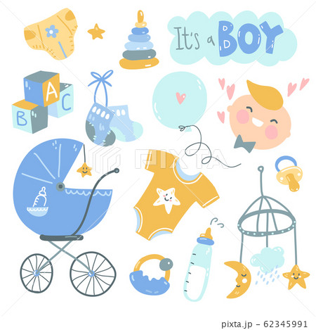 It's a boy doodle set. Blue and yellow baby care, feeding, clothing, toys, health care stuff, accessories. It's a boy doodle set. Blue and yellow baby care, feeding, clothing, toys, health care stuff, accessories. 62345991